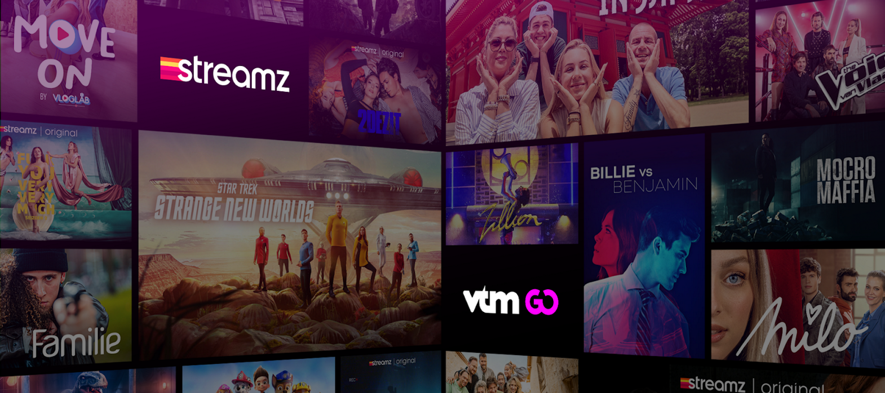 VTM Go integreert Streamz en voorjaar 2024 bij VTM