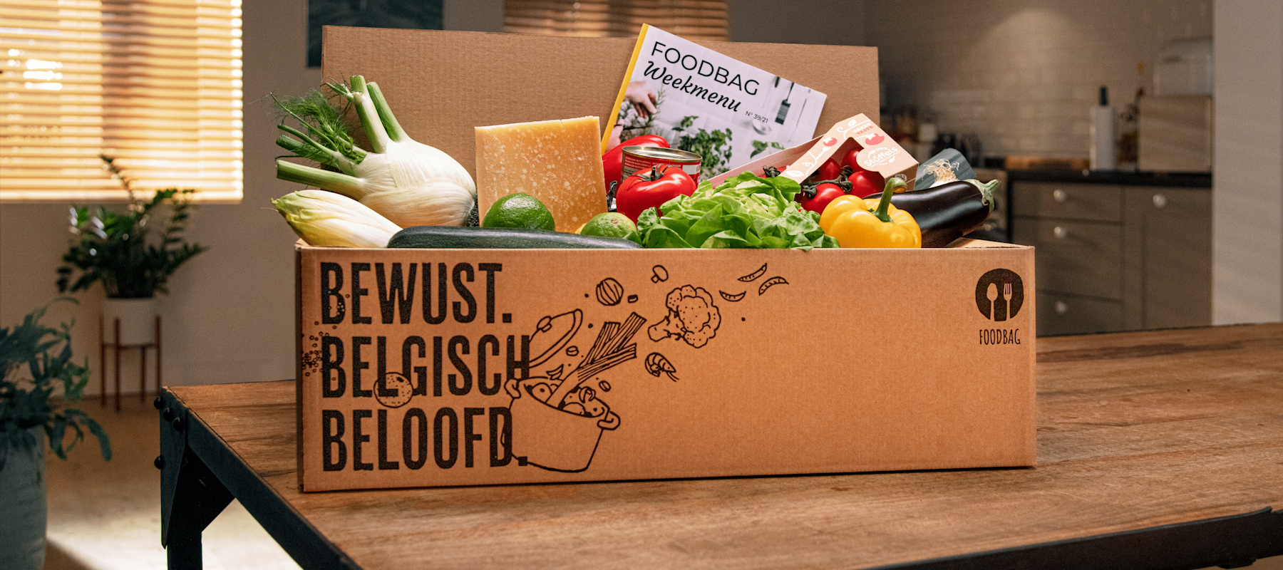 Joe Public Belgium ontwikkelt radiocampagne Foodbag