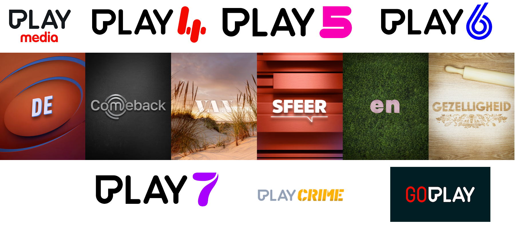 11 verse titels bij Play4, 5, 6 en 7 en GoPlay in najaar